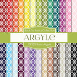 Basic Argyle Digital Paper DP125 - Digital Paper Shop