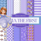 Sofia The First Digital Paper DP1344 - Digital Paper Shop