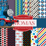 Thomas the Train Digital Paper DP1362 - Digital Paper Shop