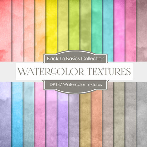 Watercolor Textures Digital Paper DP137 - Digital Paper Shop