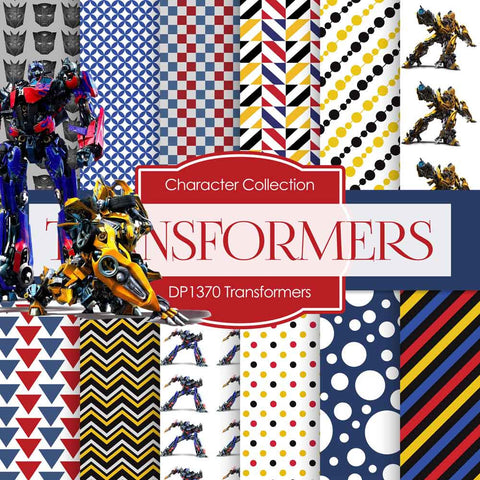 Transformers Digital Paper DP1370 - Digital Paper Shop
