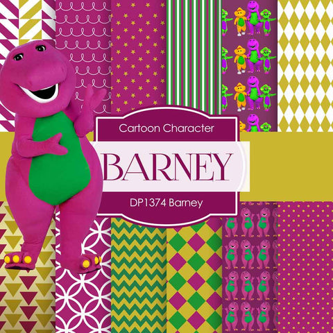 Barney Digital Paper DP1374 - Digital Paper Shop