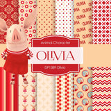 Olivia Digital Paper DP1389 - Digital Paper Shop