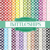 Mini Battleships Digital Paper DP139 - Digital Paper Shop