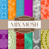 Mix Mesh Digital Paper DP1393 - Digital Paper Shop