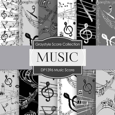 Music Digital Paper DP1396 - Digital Paper Shop