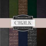 Chalk Backdrops Digital Paper DP1529 - Digital Paper Shop