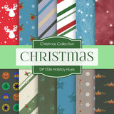 Holiday Hues Digital Paper DP1536 - Digital Paper Shop