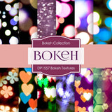 Bokeh Textures Digital Paper DP1557 - Digital Paper Shop