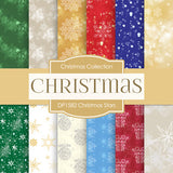 Christmas Stars Digital Paper DP1582 - Digital Paper Shop