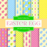 Easter Egg Digital Paper DP1599 - Digital Paper Shop