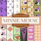 Minnie Mouse Digital Paper DP1616 - Digital Paper Shop