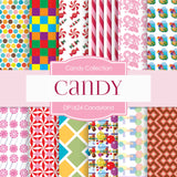 Candy Land Digital Paper DP1624 - Digital Paper Shop