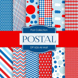 Air Mail Digital Paper DP1626 - Digital Paper Shop