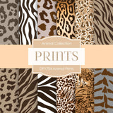 Animal Prints Digital Paper DP1704 - Digital Paper Shop