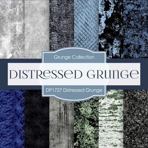 Distressed Grunge Digital Paper DP1727 - Digital Paper Shop