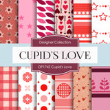 Cupid's Love Digital Paper DP1742 - Digital Paper Shop