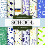School Digital Paper DP1744 - Digital Paper Shop