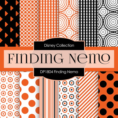 Finding Nemo Digital Paper DP1804 - Digital Paper Shop