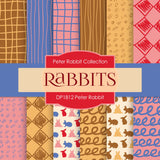 Peter Rabbit Digital Paper DP1812 - Digital Paper Shop