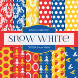 Snow White Digital Paper DP1834 - Digital Paper Shop