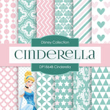 Cinderella Digital Paper DP1864B - Digital Paper Shop