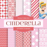 Cinderella Digital Paper DP1865B - Digital Paper Shop