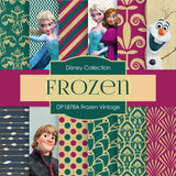 Frozen Vintage Digital Paper DP1878A - Digital Paper Shop