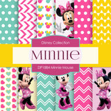 Minnie Mouse Digital Paper DP1884 - Digital Paper Shop