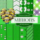 Minions Digital Paper DP1902 - Digital Paper Shop