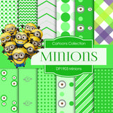 Minions Digital Paper DP1903 - Digital Paper Shop