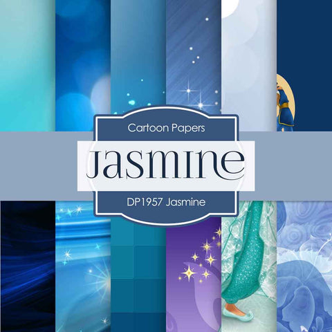 Jasmine Digital Paper DP1957 - Digital Paper Shop