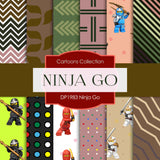 Ninja Go Digital Paper DP1983 - Digital Paper Shop