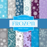 Frozen Digital Paper DP2011 - Digital Paper Shop