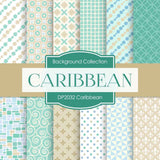Caribbean Digital Paper DP2032 - Digital Paper Shop