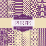 Purple Love Digital Paper DP2060 - Digital Paper Shop