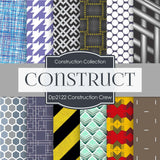 Construction Crew Digital Paper DP2122 - Digital Paper Shop