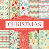 Christmas Time Digital Paper DP2142 - Digital Paper Shop
