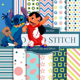 Lilo and Stitch Digital Paper DP2197 - Digital Paper Shop