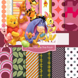Winnie The Pooh Digital Paper DP2223 - Digital Paper Shop