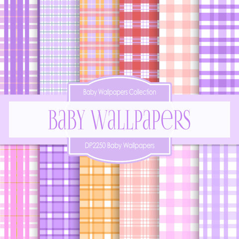 Baby Wallpapers Digital Paper DP2250 - Digital Paper Shop
