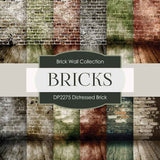 Distressed Brick Digital Paper DP2275A - Digital Paper Shop