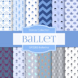 Ballerina Digital Paper DP2283 - Digital Paper Shop