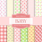 Baby Girl Digital Paper DP229 - Digital Paper Shop