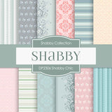 Shabby Chic Digital Paper DP2306 - Digital Paper Shop