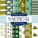 Nautical Digital Paper DP2318 - Digital Paper Shop