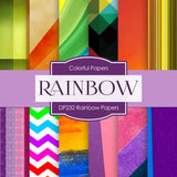 Rainbow Papers Digital Paper DP232 - Digital Paper Shop