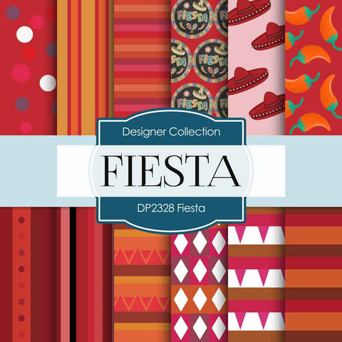 Fiesta Digital Paper DP2328 - Digital Paper Shop