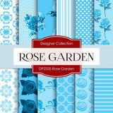 Rose Garden Digital Paper DP2335 - Digital Paper Shop