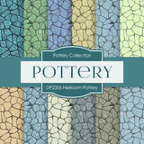 Heirloom Pottery Digital Paper DP2356 - Digital Paper Shop